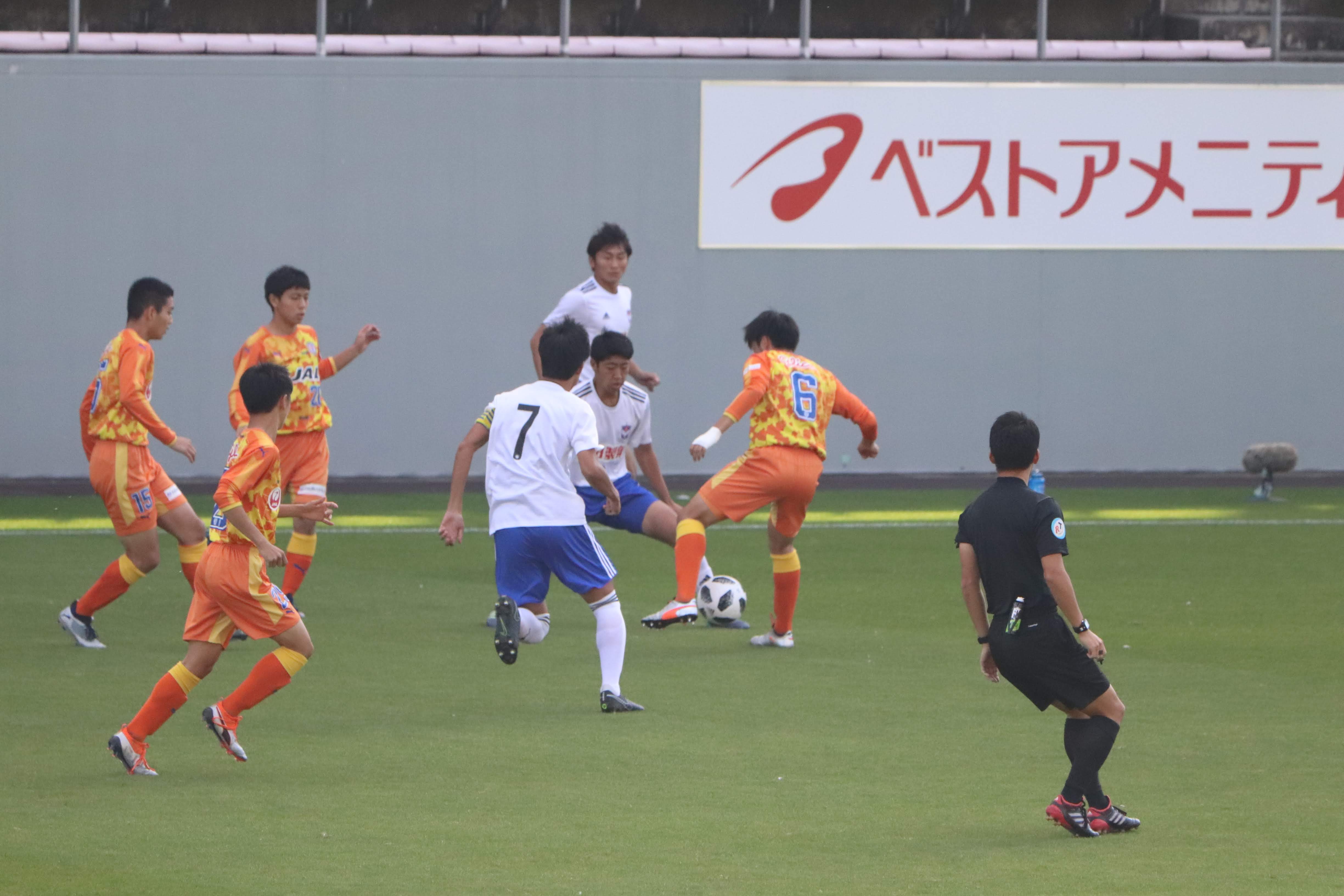 Jユースカップ準決勝：清水エスパルスユース vs アルビレックス新潟U-18
