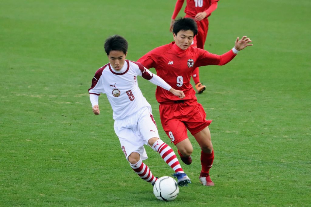 高校サッカー選手権大会 丸岡高校 Vs 東山高校 百式